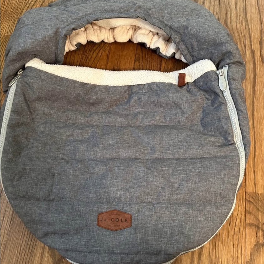 JJ Cole Gray Infant Carrier Cover